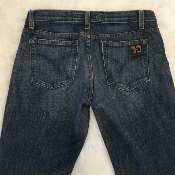 Joe's Jeans Dark Boot Cut Mid Rise Sz 27 - Picture 5 of 7